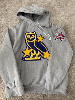 OVO x NHL ALLSTAR COLAB OVO Hoodie with signature OVO OWL logo